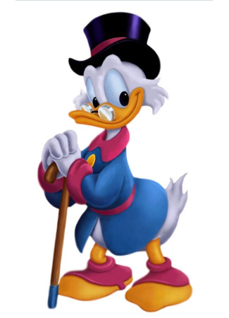 Персонаж Скрудж МакДак 02.11.23