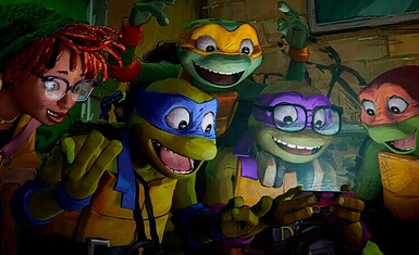 Мультик " Черепашки-ниндзя: Погром мутантов"