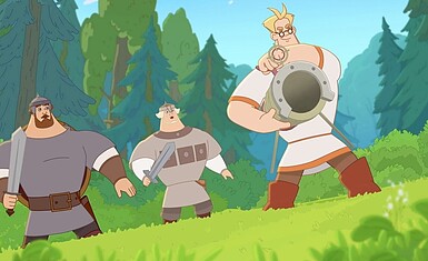 Новые мультфильмы о богатырях