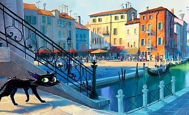 Pixar выпустит мультфильм о приключениях кота в Венеции