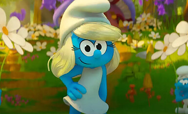 Премьера "Смурфиков в кино"