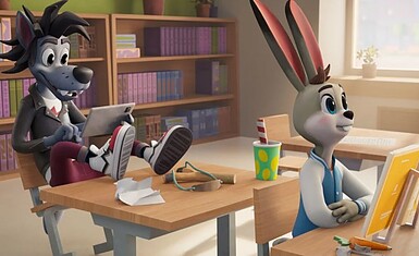 Волк и Заяц идут в школу: стартовал новый сезон «Ну, погоди!»